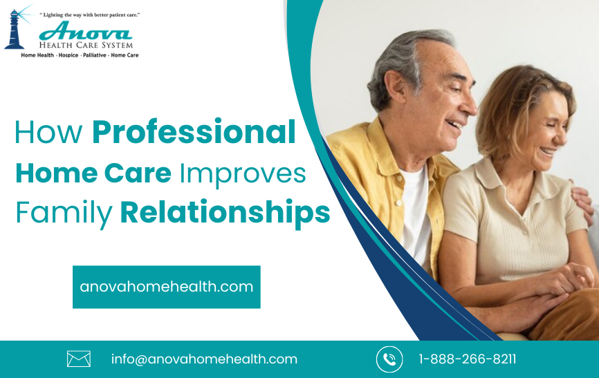 Professional Home Care Improves Family Relationships