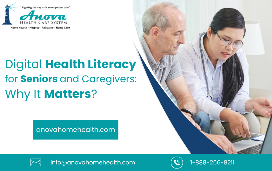 Digital Health Literacy for Seniors and Caregivers