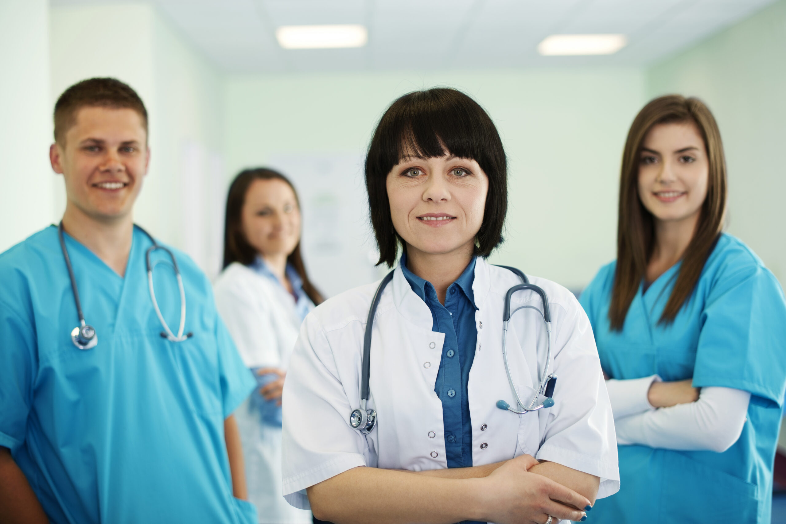 Successful medical team
